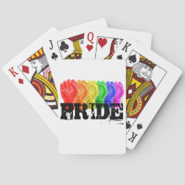 Baraja De Cartas unidad del orgullo 3D