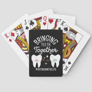 Baraja De Cartas Unir los dientes - Ortodoncista