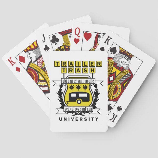 BARAJA DE CARTAS UNIVERSIDAD TRAILER TRSH (Reverso)