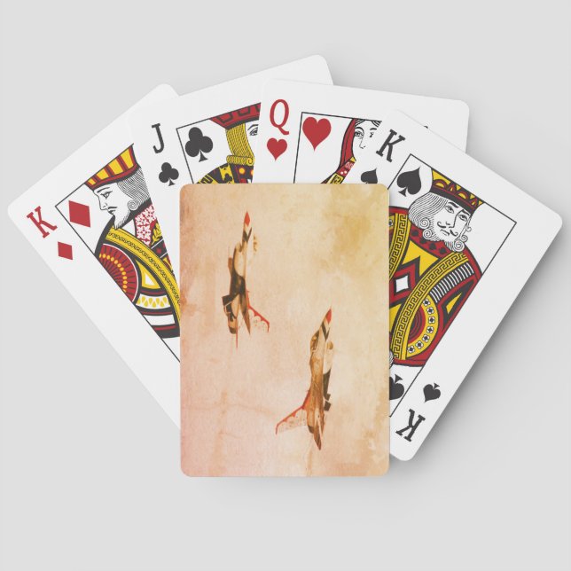 Baraja De Cartas USAF Thunderbirds (Reverso)
