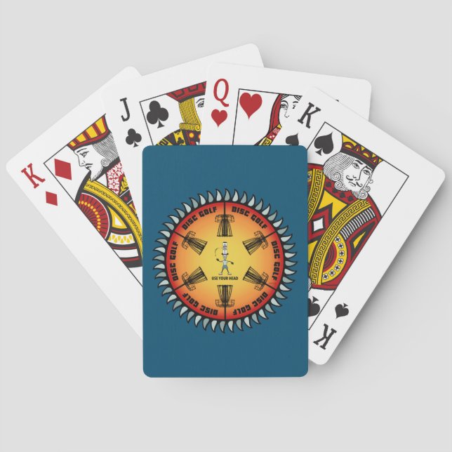 Baraja De Cartas Usar la cabeza 2 (Reverso)