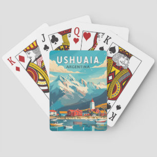 Baraja De Cartas Ushuaia Argentina Viaje de arte