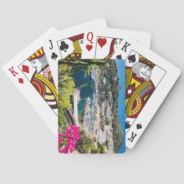 Baraja De Cartas Ustica, Sicilia (Reverso)