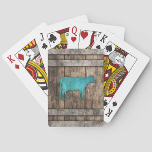 Baraja De Cartas Vaca (barril)