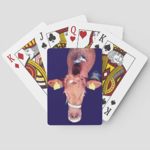 Baraja De Cartas Vaca marrón