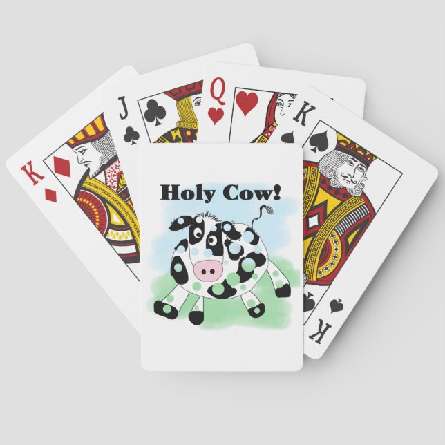 Baraja De Cartas Vaca santa (Reverso)