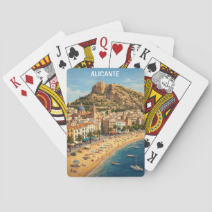 Baraja De Cartas Vacaciones en Alicante España Viaje