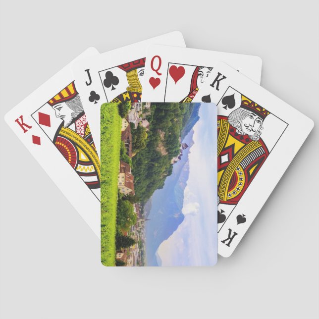 Baraja De Cartas Vaduz, Liechtenstein (Reverso)