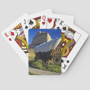 Baraja De Cartas vagón Conestoga en Scottsbluff National