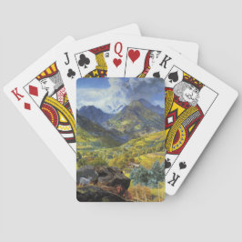 Baraja De Cartas Val d'Aosta (majestuoso paisaje alpino italiano)