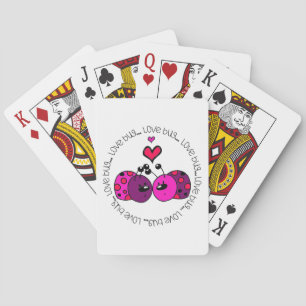 Baraja De Cartas Valentine Love Bug