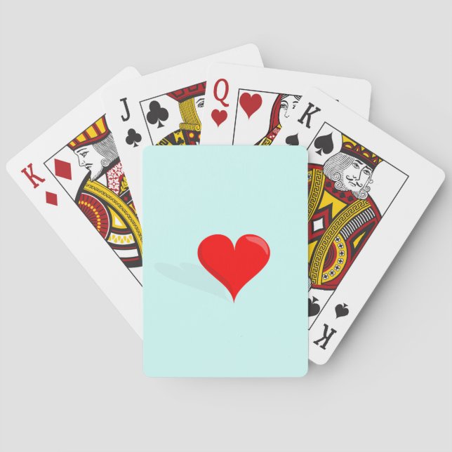 Baraja De Cartas Valentine’s Day Playing Card (Reverso)