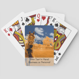 Baraja De Cartas valla surrealista para caminar sobre un naranja ci