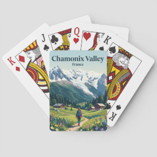 Baraja De Cartas Valle de Chamonix Francia