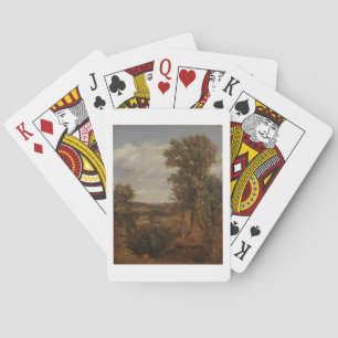 Baraja De Cartas Valle de Dedham, 1802 (aceite en lona)