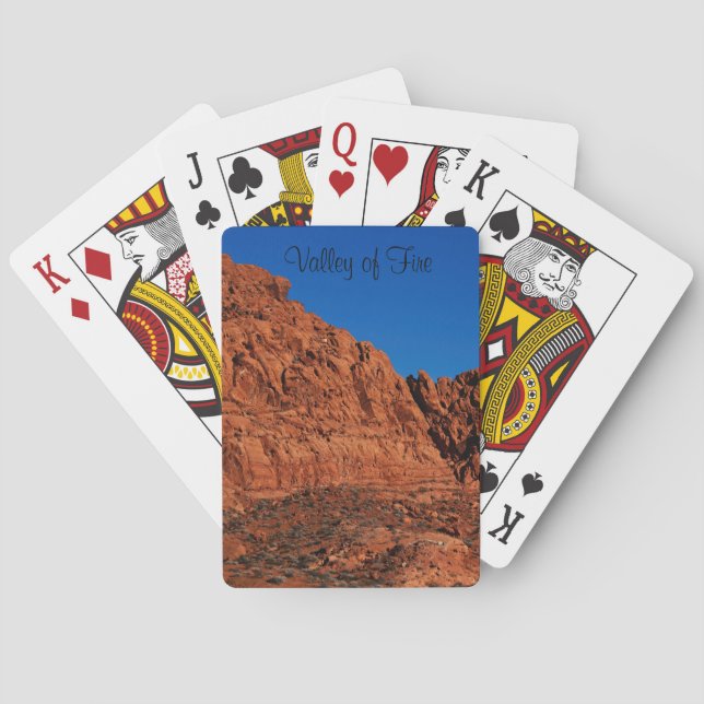 Baraja De Cartas Valle de Fuego (Reverso)