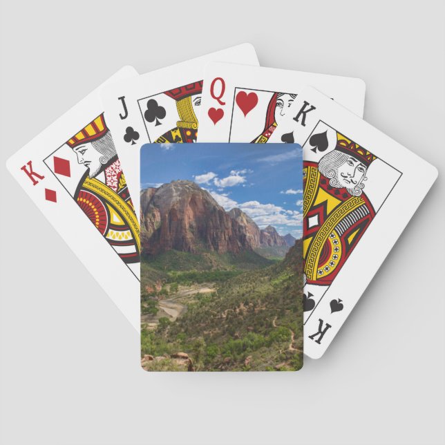 Baraja De Cartas Valle en el Parque Nacional de Zion (Reverso)