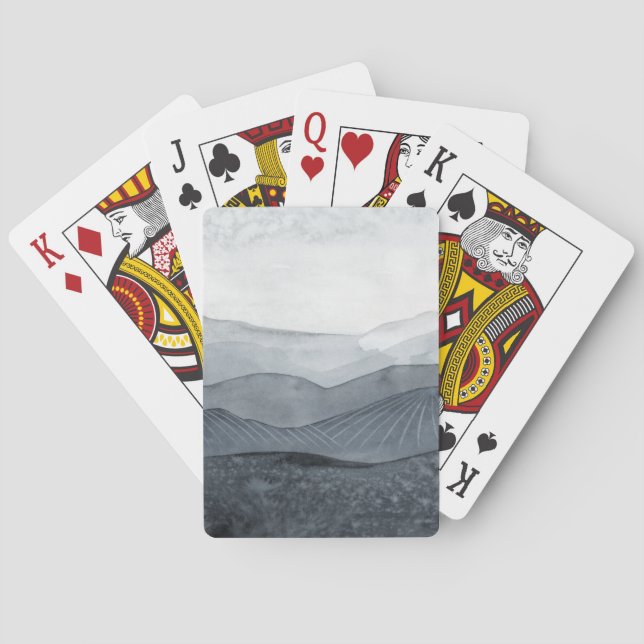 Baraja De Cartas Valle gris de bravata (Reverso)