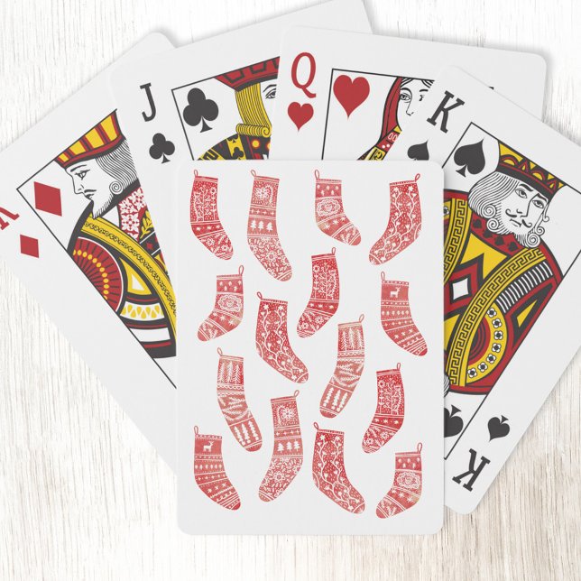 Baraja De Cartas Valores de Navidades nórdicos (Nordic Stockings playing cards)