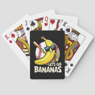 Baraja De Cartas Vamos a los plátanos divertida amante de los pláta