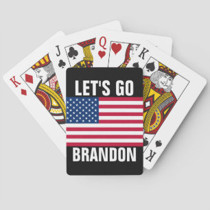 BARAJA DE CARTAS VAMOS BRANDON A JUGAR TARJETAS