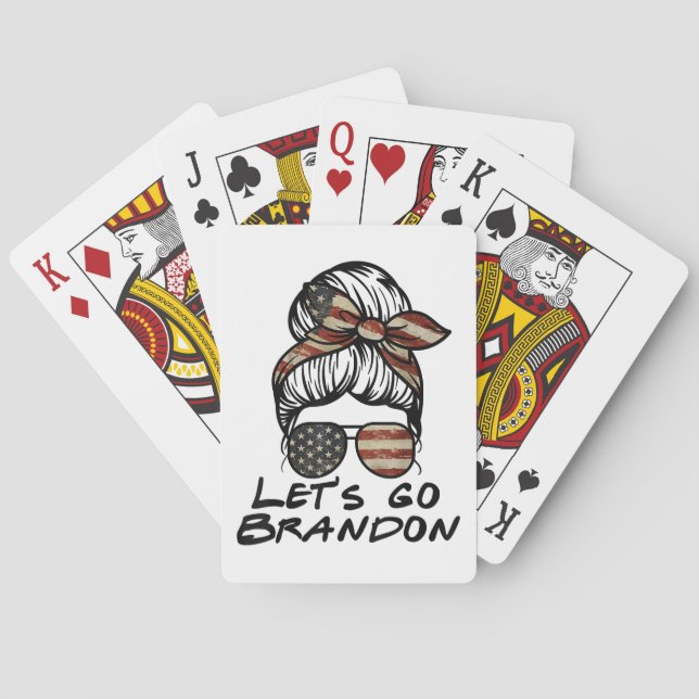 Baraja De Cartas Vamos Brandon, vamos a Brandon (Reverso)