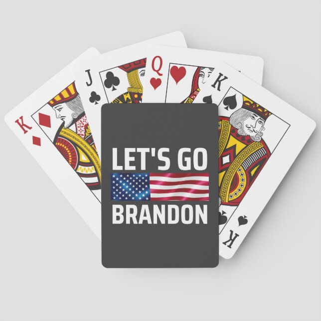 Baraja De Cartas vamos brandon vamos brandon (Reverso)