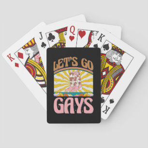 Baraja De Cartas Vamos Chicas Gays Orgullo Lgbtq Botas Vaqueras Les