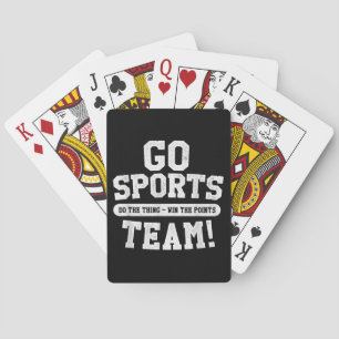 Baraja De Cartas ¡Vamos Equipo Deportivo! Deportes divertidos