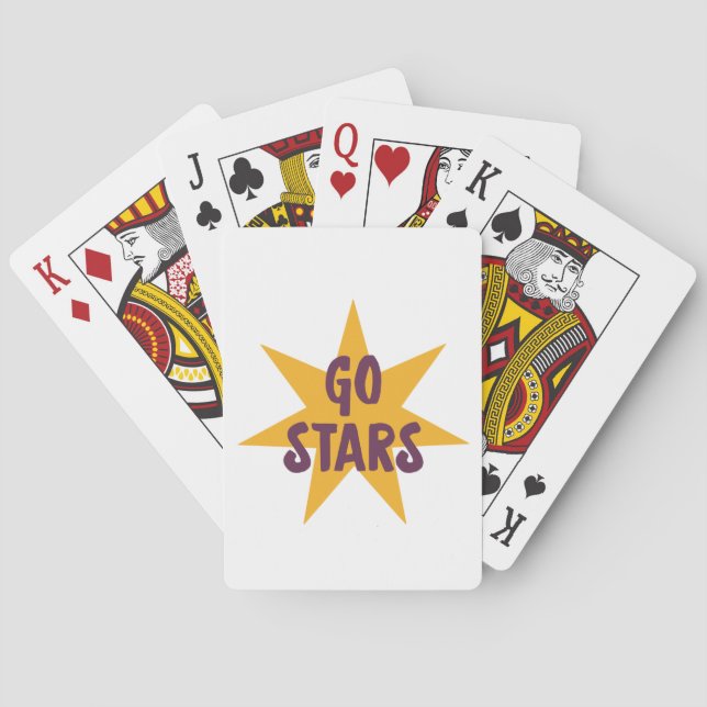 Baraja De Cartas Vamos Estrellas (Reverso)