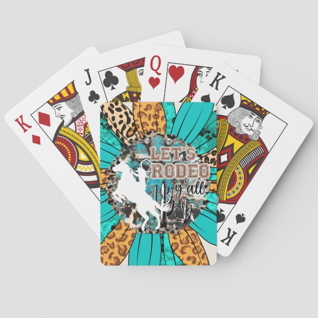 Baraja De Cartas ¡Vamos Rodeo, todos! (Reverso)