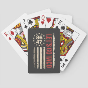 Baraja De Cartas Vamos TACO Trump siempre se ríe
