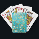 Baraja De Cartas VAN GOGH Almond Blossoms<br><div class="desc">"van gogh",  vincent,  "almendras flor",  flores,  "cuadro famoso",  vintage,  "fine art",  floral,  azul</div>