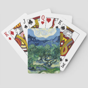 Baraja De Cartas Van Gogh Los Olivos Paisaje Pintura