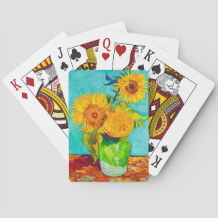Baraja De Cartas Van Gogh Sunflowers