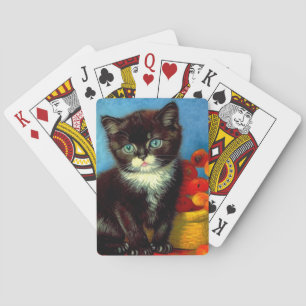 Baraja De Cartas Van Gogh Tuxedo Cat