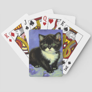 Baraja De Cartas Van Gogh Tuxedo Kitten