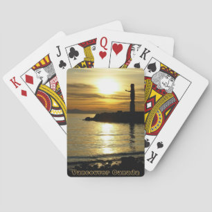 Baraja De Cartas Vancouver Jugando Tarjetas Vancouver