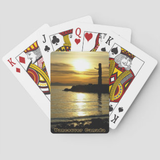 Baraja De Cartas Vancouver Jugando Tarjetas Vancouver