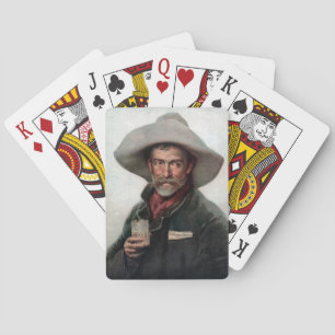Baraja De Cartas Vaquero Español en Salón del Viejo Oeste