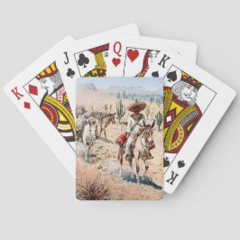 Baraja De Cartas "Vaquero Pack Train" por Edward Borein
