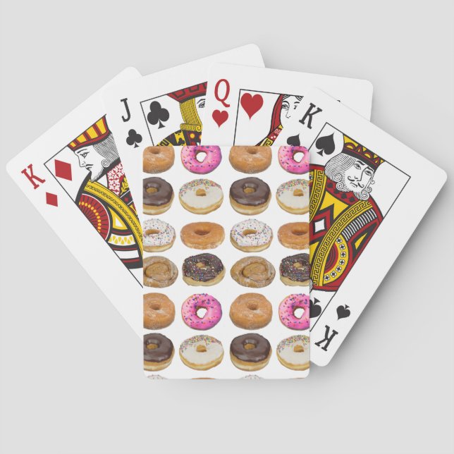 Baraja De Cartas Variedad de abetos de los donantes (Reverso)