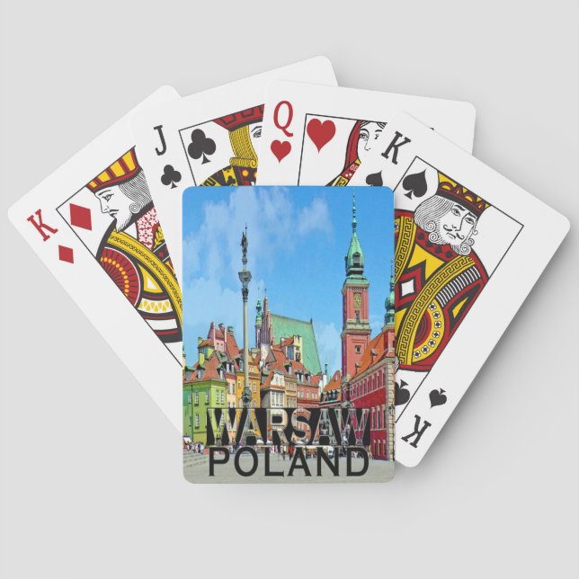 Baraja De Cartas Varsovia (Reverso)