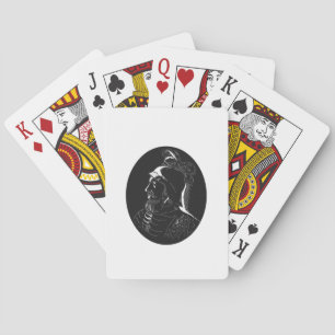 Baraja De Cartas Vasco Nunez de Balboa Conquistador Woodcut