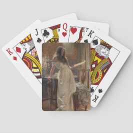 Baraja De Cartas Ve, Rosa Hermosa (por Herbert Draper)