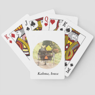Baraja De Cartas Vecículos de caballos, Kalona, Iowa