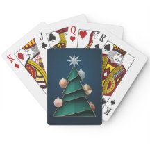 Baraja de Cartas Vectoriales de Árbol de Navidad V