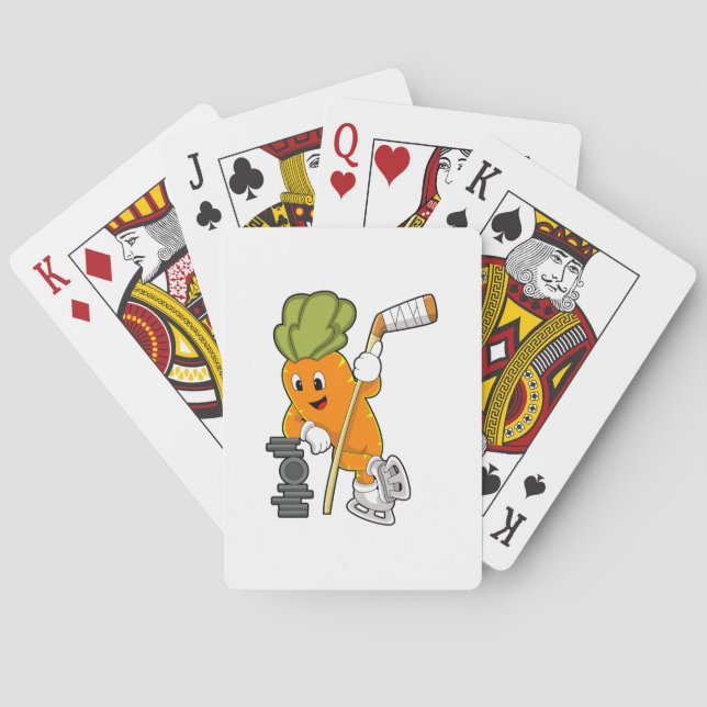 Baraja De Cartas Vegan Ice Hockey sobre hielo (Reverso)