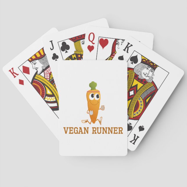 Baraja De Cartas Vegan Runner Carrot (Reverso)