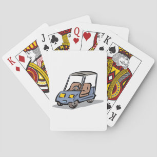 Baraja De Cartas Vehículo Deportivo Divertido de Golf